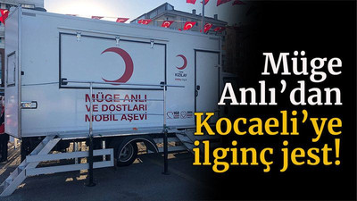 Müge Anlı’dan Kocaeli’ye ilginç jest!